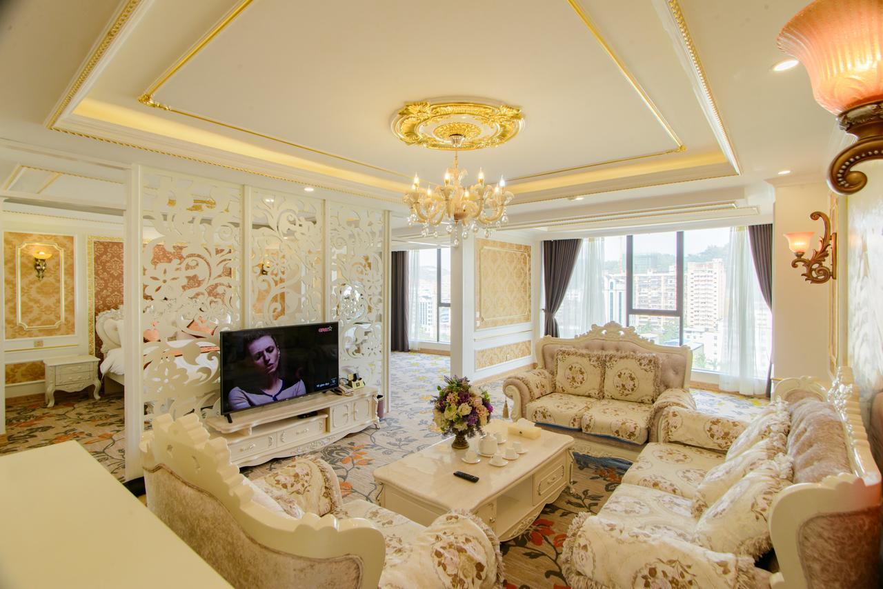 Lao Cai Royal Hotel Buitenkant foto